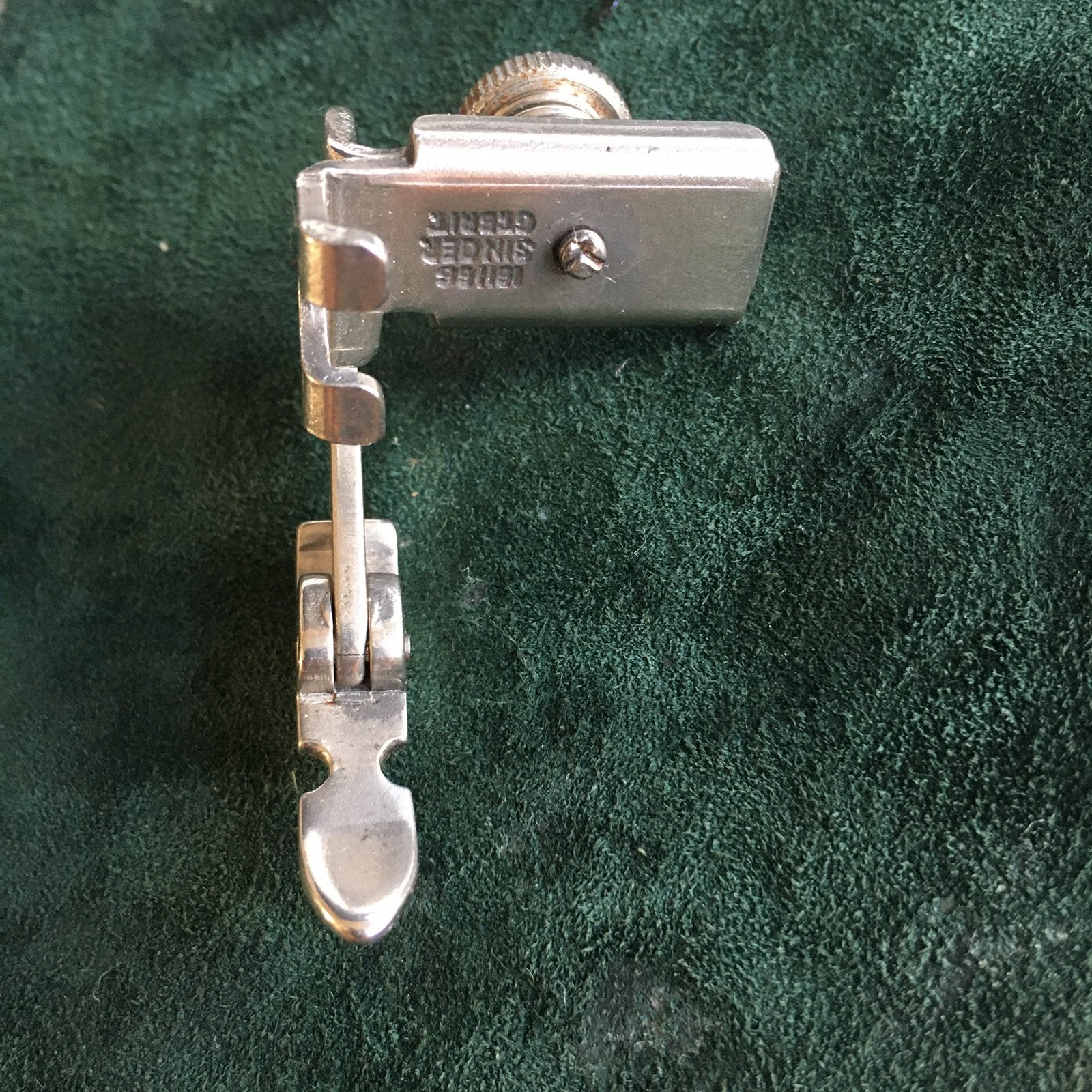 Singer Featherweight Blinde rits voet, Hobby en Vrije tijd, Ophalen of Verzenden, Zo goed als nieuw, Naaimachine, Singer
