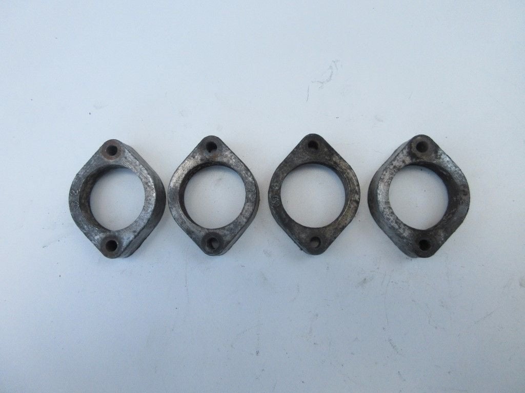 Kawasaki GPX600 uitlaatklemmen GPX 600 uitlaatringen flenzen, Ophalen of Verzenden, Gebruikt