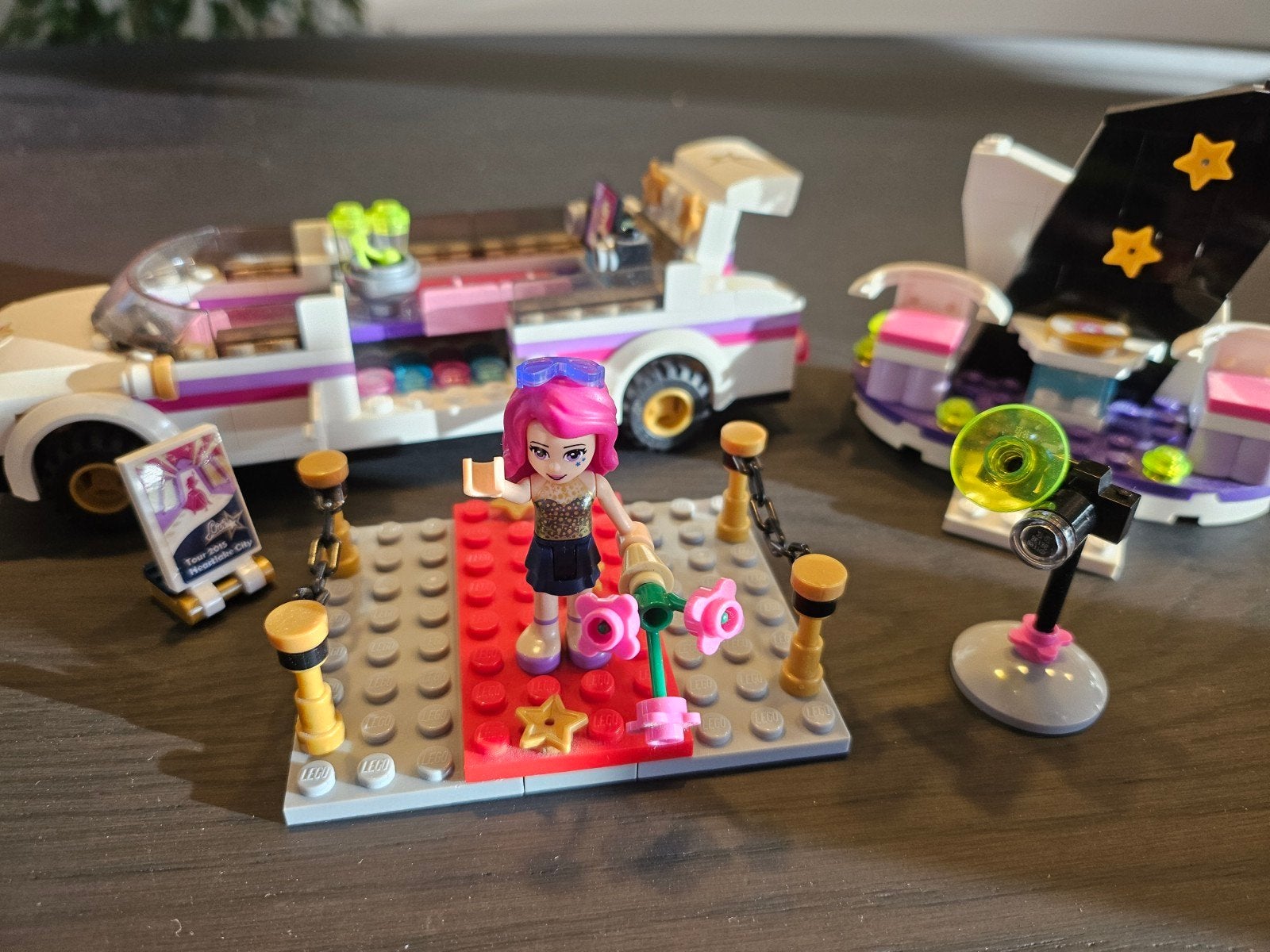 Lego Friends 41107 Popster Limo compleet, Compleet, Lego, Friends, Ophalen of Verzenden