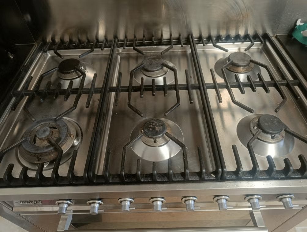 Boretti Oven, Ophalen, Gebruikt, 60 cm of meer, Oven met grill