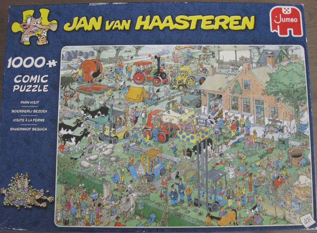 Jan van Haasteren 1000 stukjes, Ophalen, 500 t/m 1500 stukjes, Gebruikt, Legpuzzel