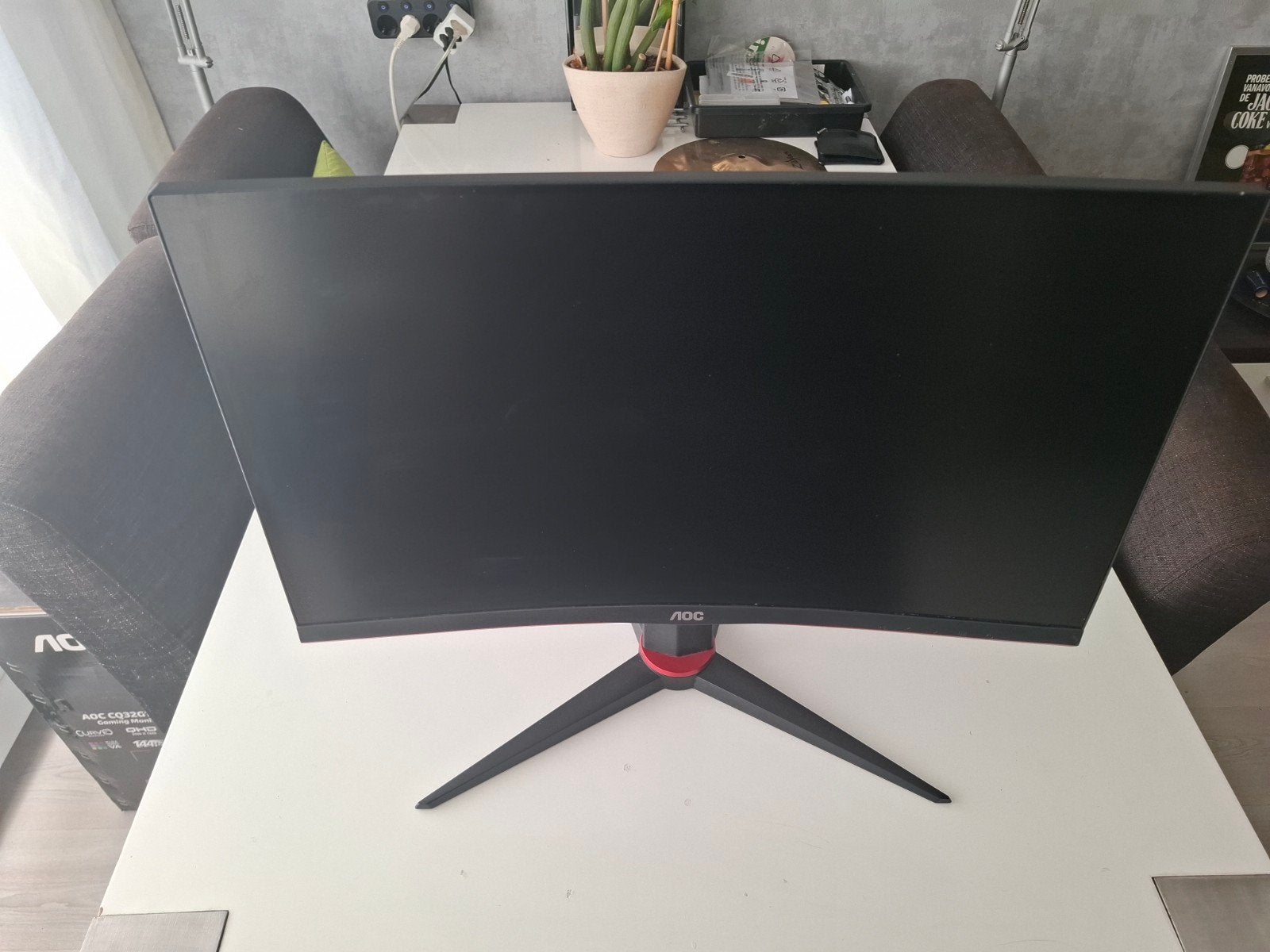 AOC C24G2U/BK 24 inch Curved Gaming Monitor, Computers en Software, Monitoren, Gaming, 101 t/m 150 Hz, VA, Ophalen of Verzenden