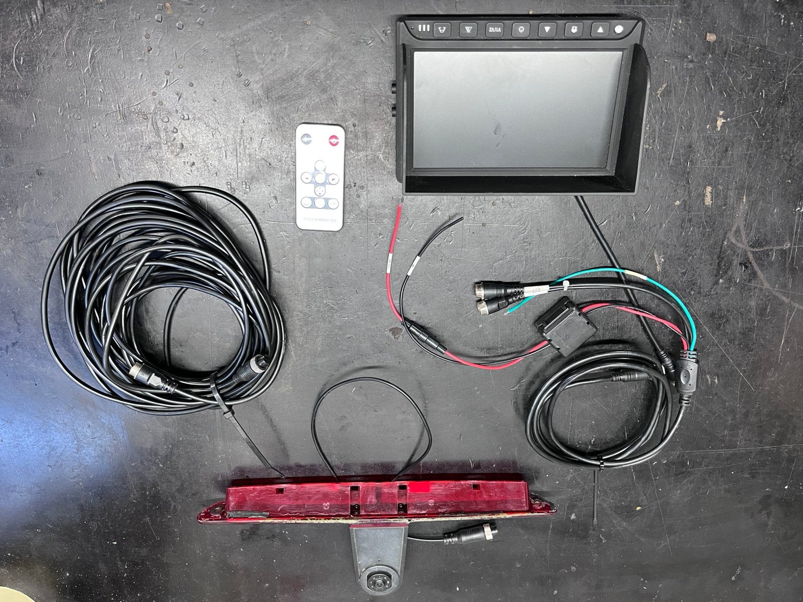 Achteruitrijd camera met losse monitor VW Crafter 2006-2016, Ophalen of Verzenden, Gebruikt
