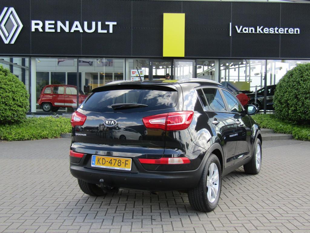 KIA Sportage 2.0 CVVT 2WD X-ecutive / Trekhaak / Leder / Cru, Auto's, Kia, Gebruikt, Zwart, 4 cilinders, Handgeschakeld