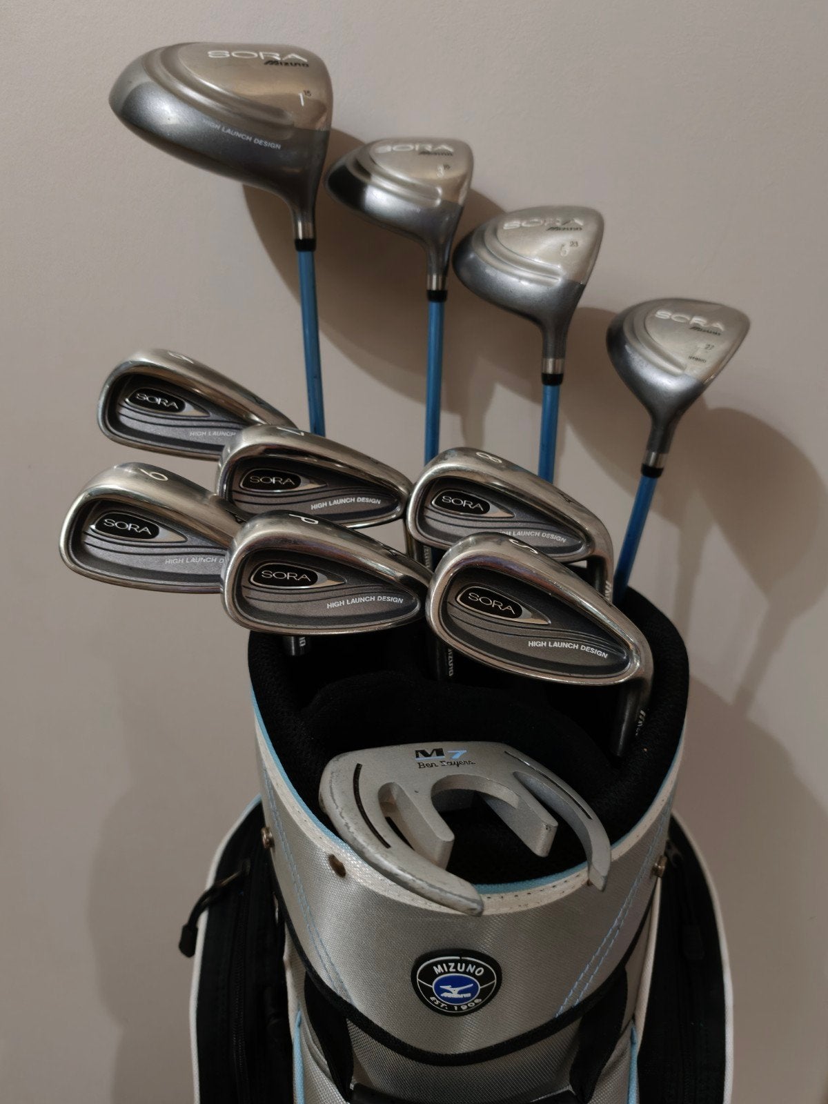 Foto 5 van Complete Luxe golfset dames Mizuno / als NIEUW + golftas