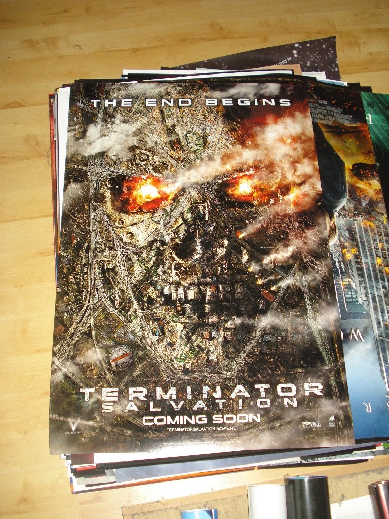 20x Filmposters Horror SF Fantasy set 2, Ophalen, Zo goed als nieuw, A1 t/m A3, Film en Tv