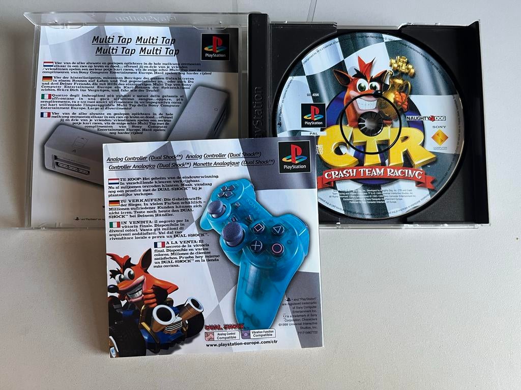 Crash Team Racing (CTR) - PlayStation 1 (PS1) Klassieker, T, Racen en Vliegen, Ophalen of Verzenden, Zo goed als nieuw