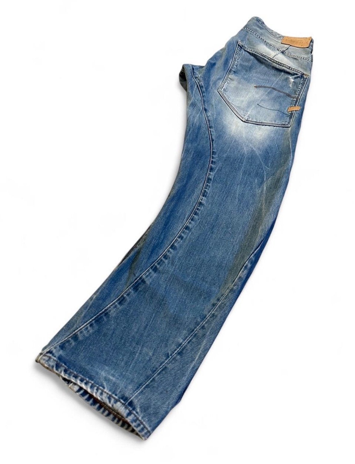 G-Star RAW Type C 3D Loose Tapered Jeans W32 L34 Blauw, Ophalen of Verzenden, Gedragen, Blauw, W32 (confectie 46) of kleiner
