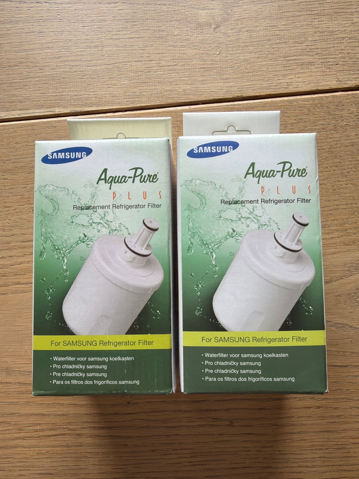 Nieuwe Samsung Aqua-Pure Plus waterfilters (2 stuks), Witgoed en Apparatuur, Onderdelen en Toebehoren, Ophalen of Verzenden, Nieuw