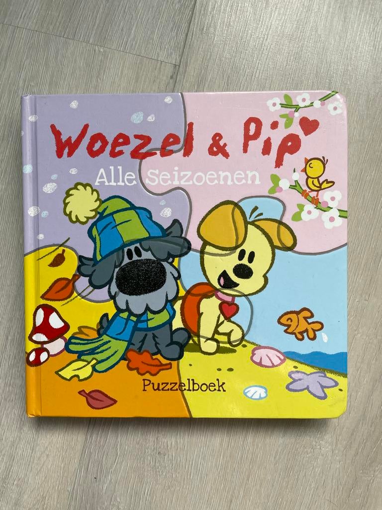 Woezel & Pip Alle Seizoenen Puzzelboek, Ophalen of Verzenden, 10 tot 50 stukjes, Zo goed als nieuw, 2 tot 4 jaar