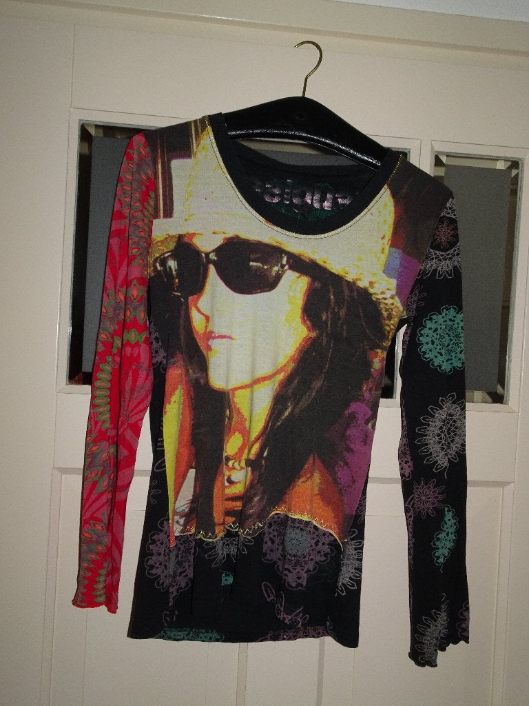 Desigual dames t shirt met lange mouwen, Overige kleuren, Maat 42/44 (L), Ophalen of Verzenden, Lange mouw