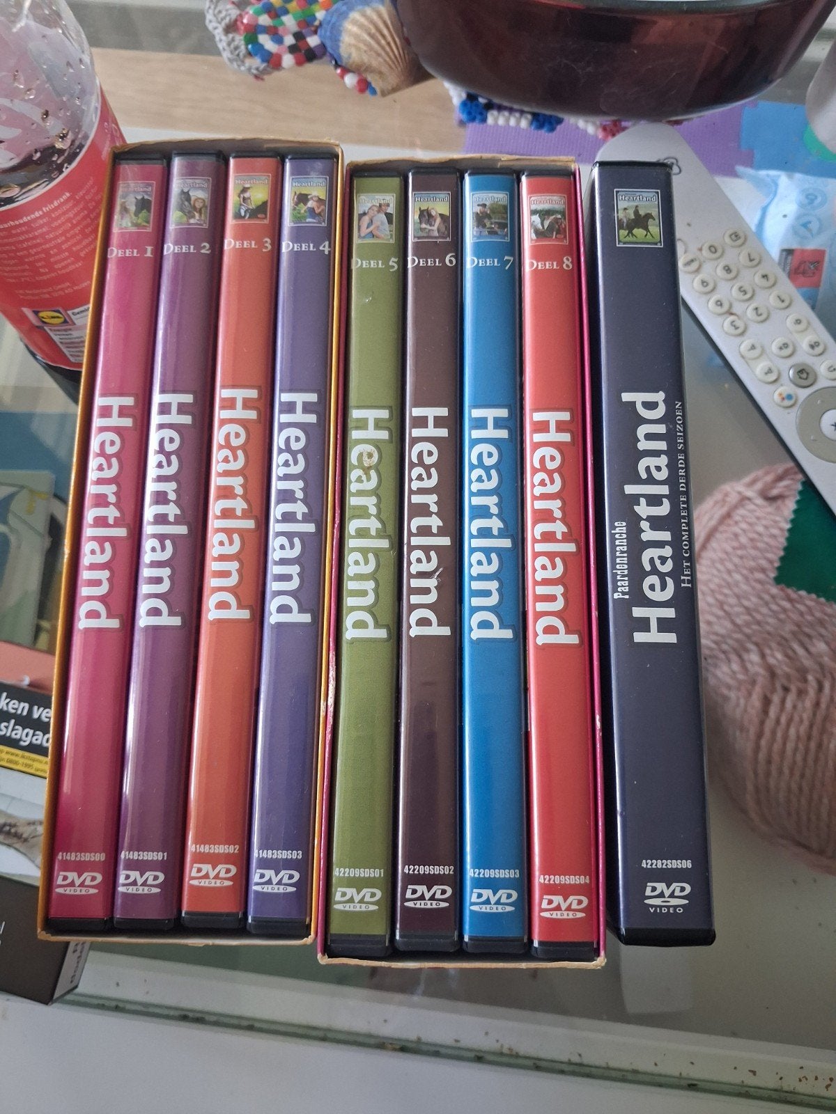 Heartland DVD Boxset - Deel 1 t/m 8 en Seizoen 3, Ophalen, Alle leeftijden, Nederlands, Drama