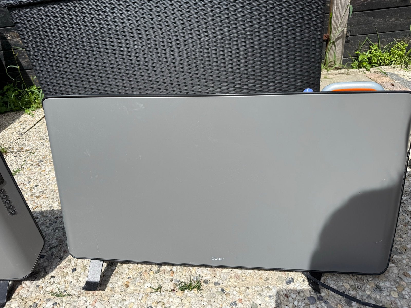 Duux Convector kachel - Grijs - Zo goed als nieuw, Ophalen, 30 tot 80 cm, Kachel, Zo goed als nieuw