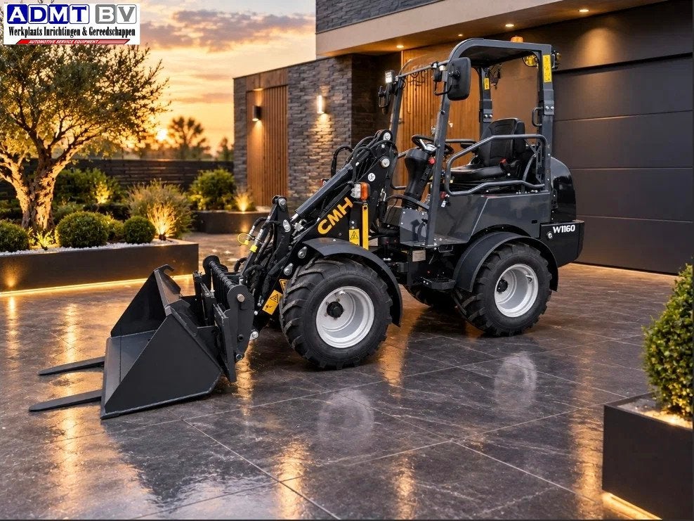 CMH w1160 Mini loader shovel 2.2 tons kubota ( Weidemann ), Wiellader of Shovel