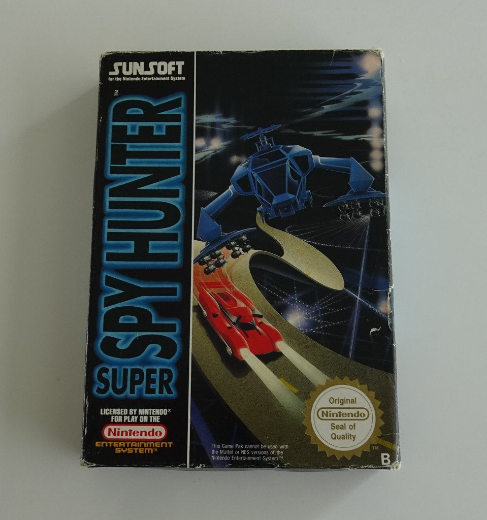 Leeg Doosje van Super Spy Hunter voor Nintendo NES, 1 speler, Zo goed als nieuw, Vanaf 3 jaar, Ophalen