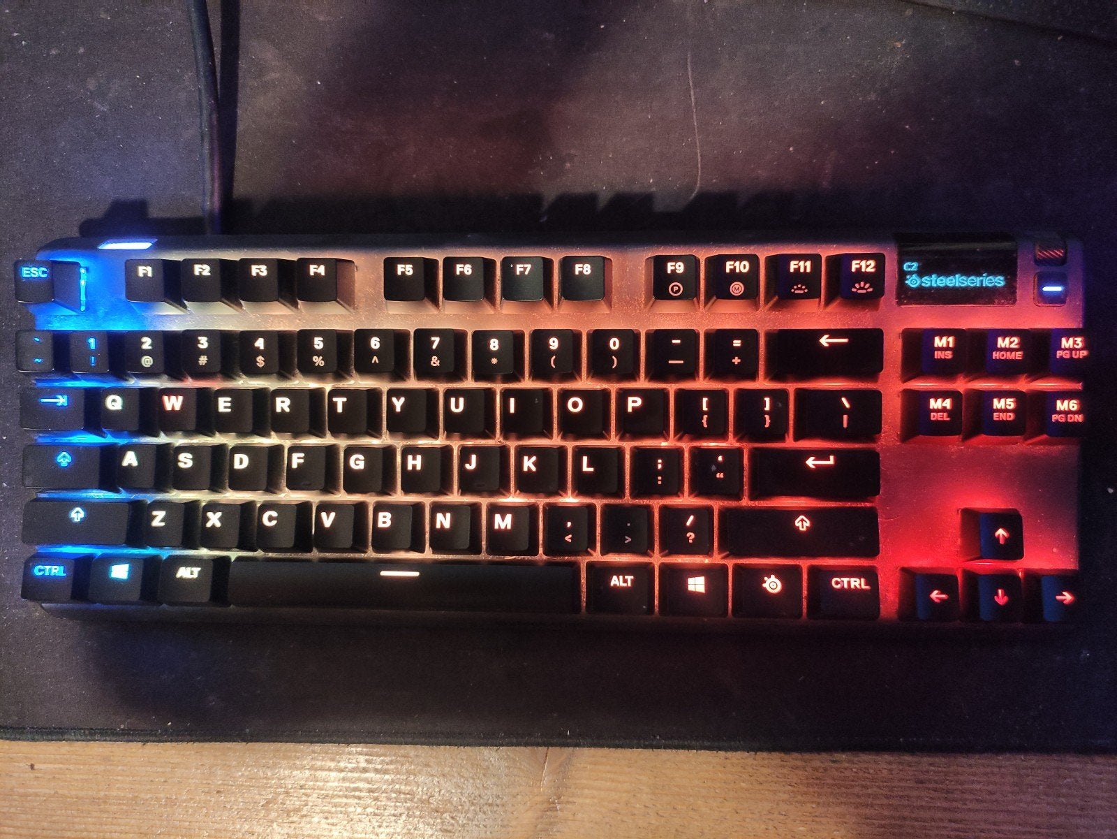 SteelSeries Apex Pro TKL Gaming Toetsenbord, Computers en Software, Toetsenborden, Gebruikt, Qwerty, Bedraad, Gaming toetsenbord