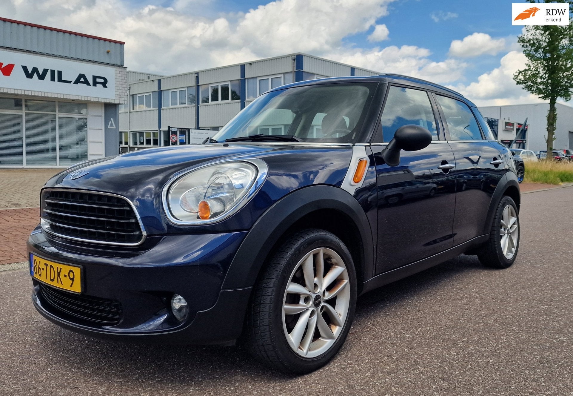 Mini Countryman 1.6 One Business Line NAVI CRUISE 2 X SLEUTE, Voorwielaandrijving, Euro 5, Gebruikt, Blauw