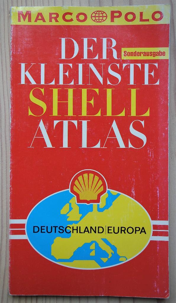 Der kleinste Shell atlas van Marco Polo: Duitsland/ Europa, Boeken, Atlassen en Landkaarten, Overige atlassen, Verzenden, 2000 tot heden