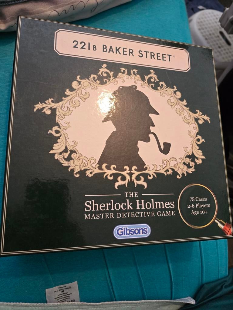 221B Baker Street: The Sherlock Holmes Detective Game, Vijf spelers of meer, Ophalen of Verzenden, Gibsons