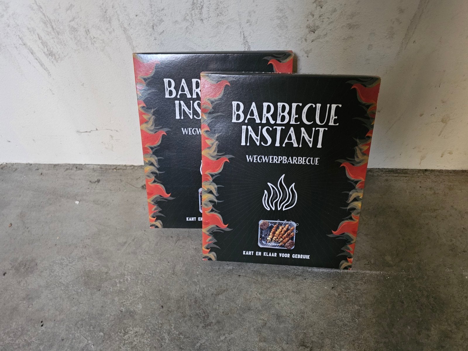 2 Nieuwe Wegwerp Barbecues - Ongebruikt in doos, Ophalen, Nieuw, Barbecue Instant