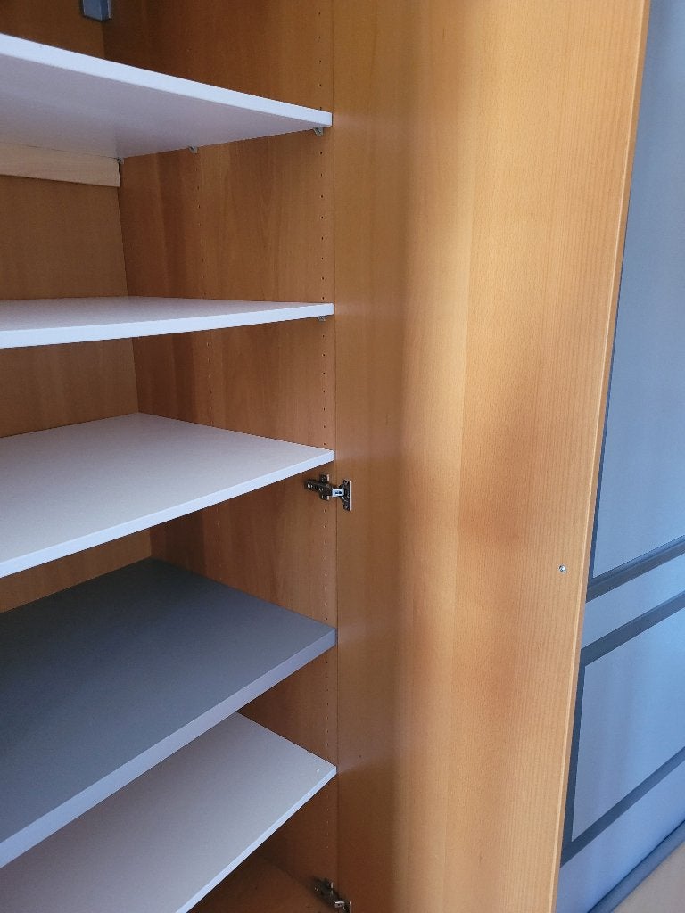 Beukenkast, Ophalen, Met plank(en), Strak, Gebruikt