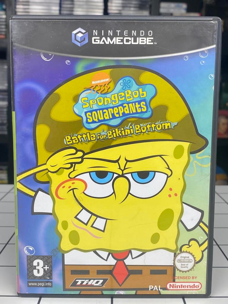 SpongeBob SquarePants Battle For Bikini Bottom - GameCube, Avontuur en Actie, 1 speler, Zo goed als nieuw, Info@thq.com