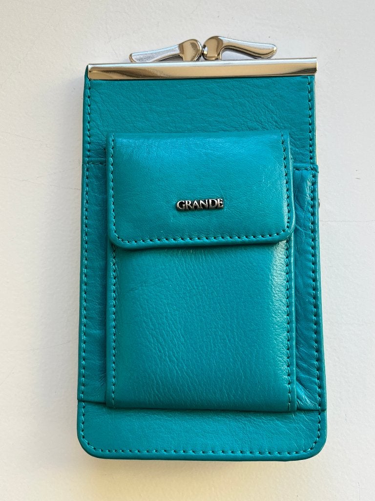 Leren etui/knip - Grande, Overige merken, Gebruikt, Overige kleuren, Leer
