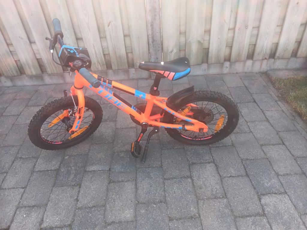 Mtb cube kbr  16, Ophalen, Terugtraprem, 16 tot 20 inch, Aluminium