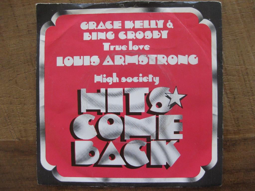 Vinyl single Grace Kelly & Bing Crosby   "True love", Ophalen of Verzenden, Gebruikt, Pop