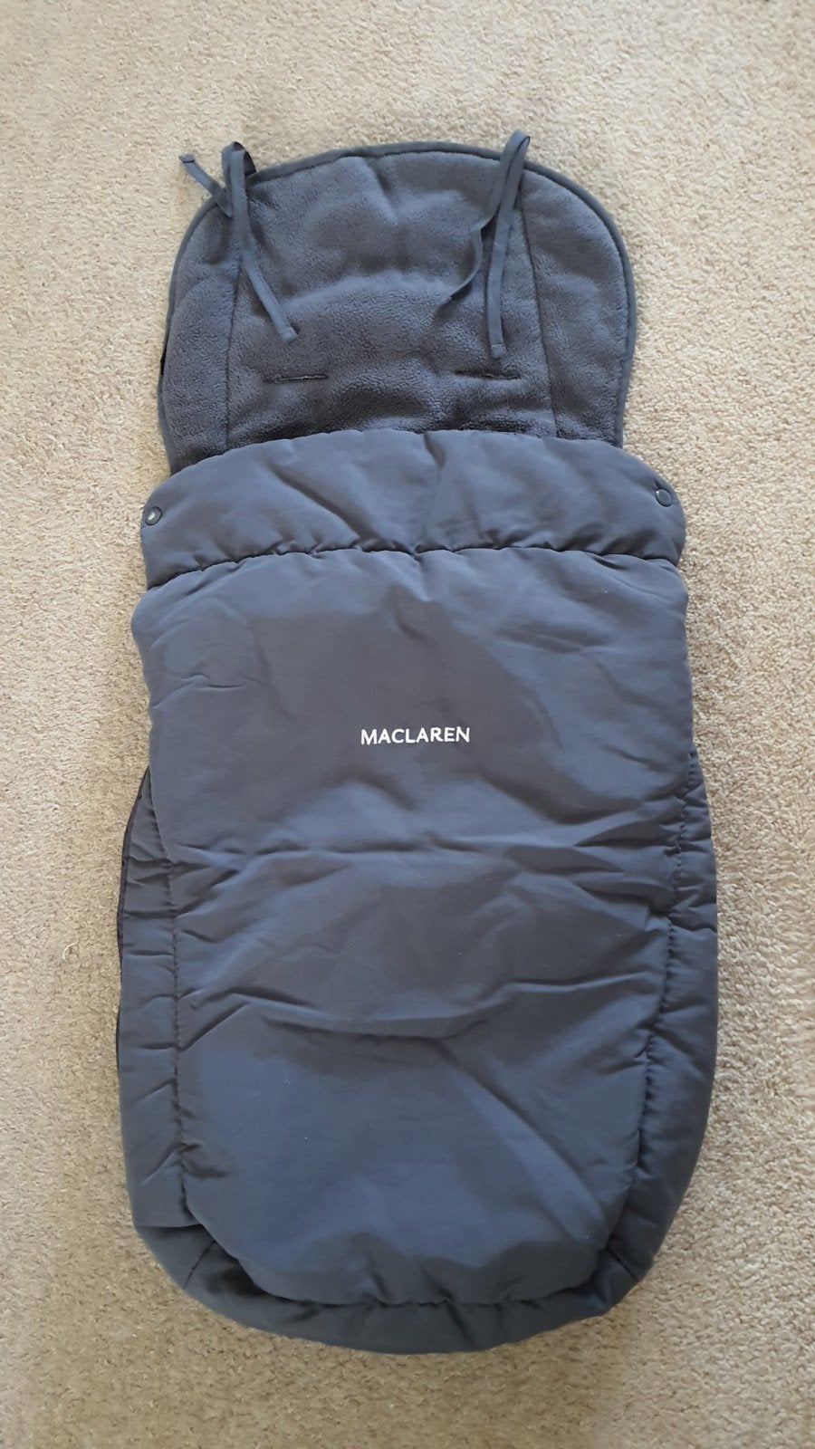 Maclaren warme voetenzak voor buggy, Ophalen of Verzenden, Gebruikt, Maclaren, Voetenzak
