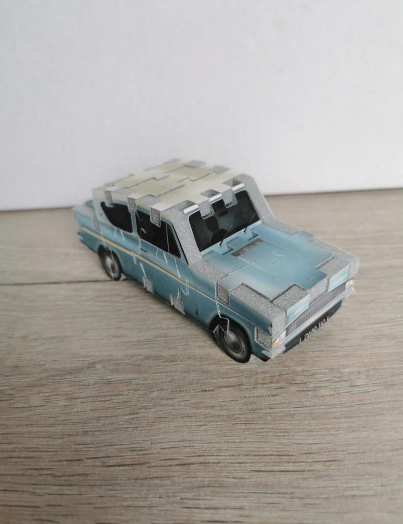 Harry Potter Ford Anglia 3D Puzzel, Overige merken, Auto, Verzenden, 1:32 tot 1:50