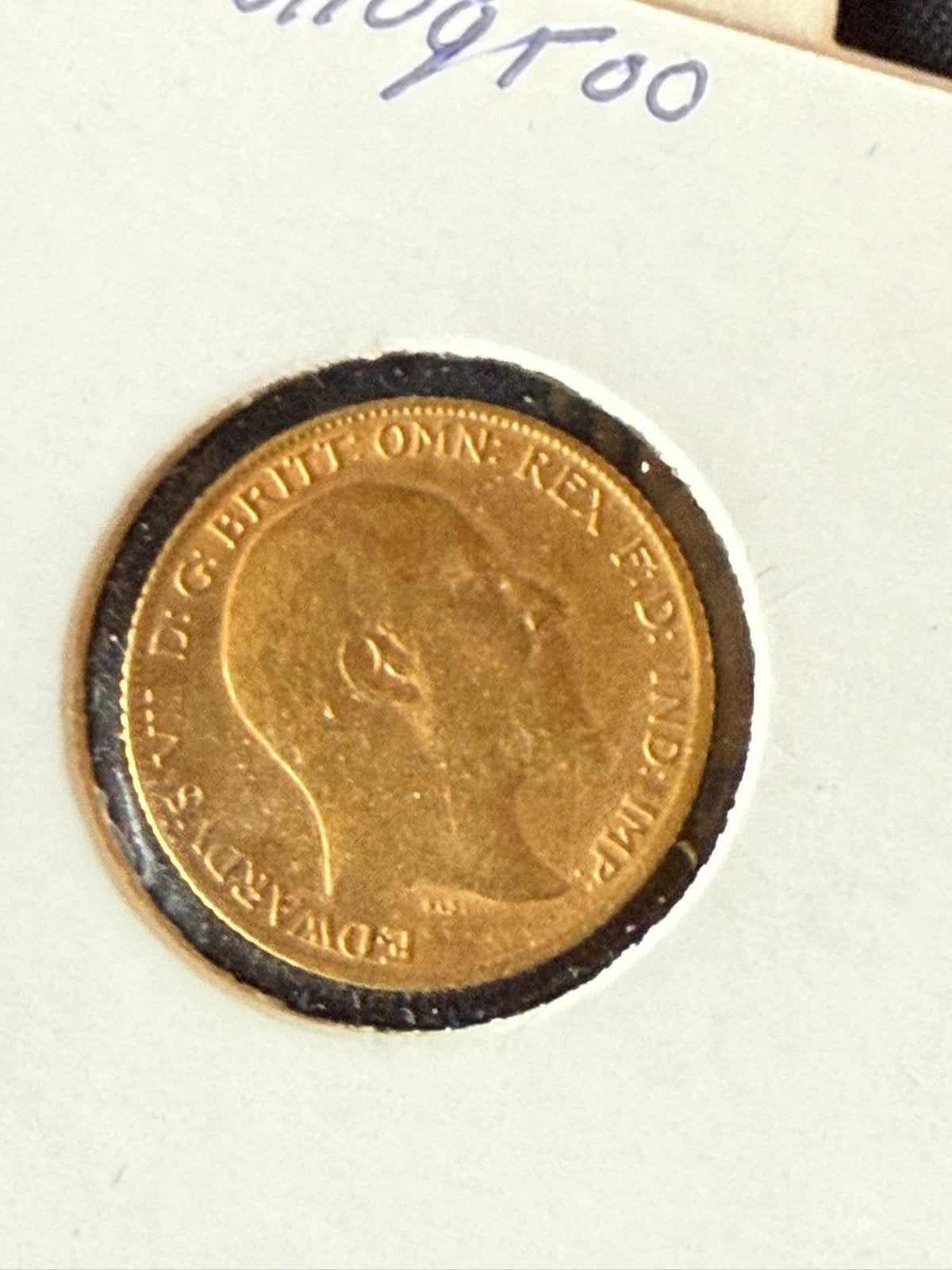 1/2 Sovereign 1906, Vóór koninkrijk, Losse munt, Goud, Overige waardes
