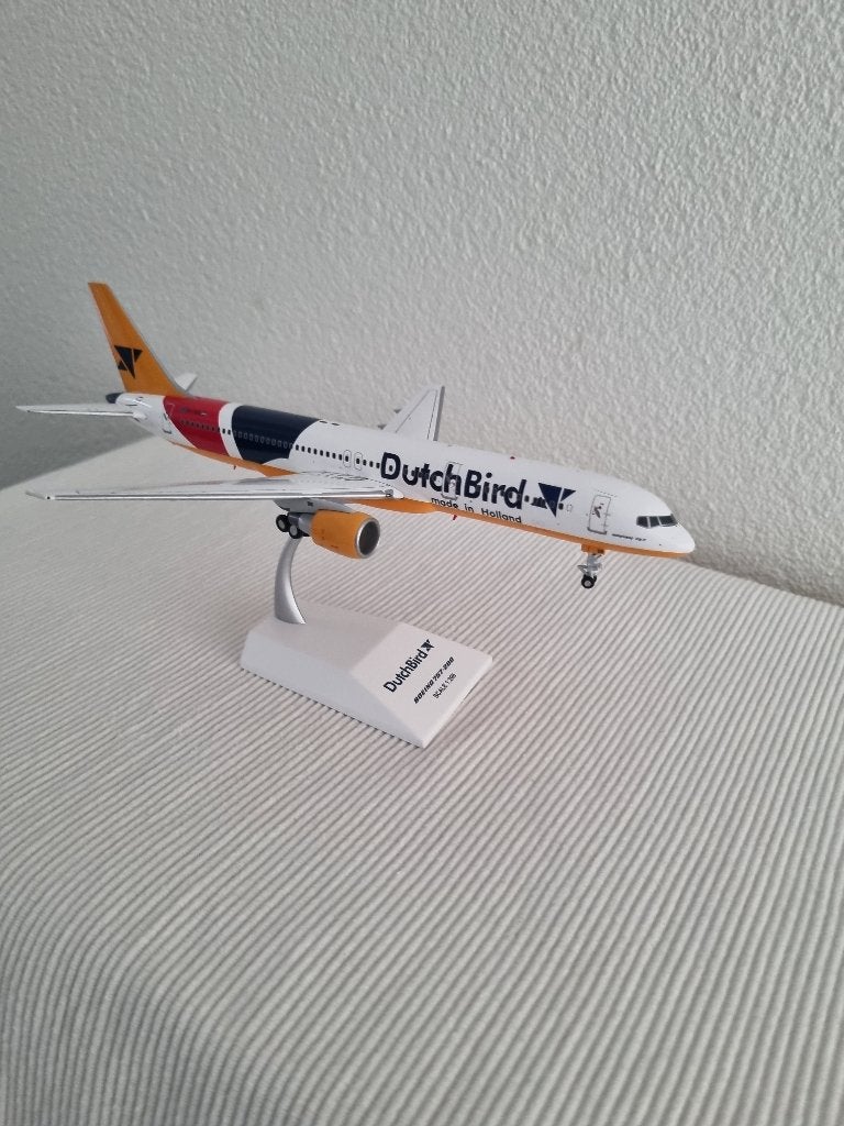 Dutchbird Boeing 757 1:200 Diecast Nieuwstaat, Verzamelen, Ophalen of Verzenden, Nieuw, Schaalmodel
