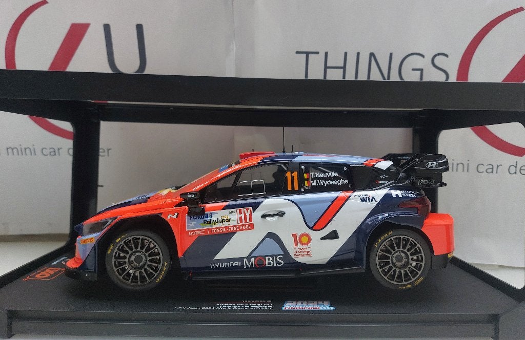 Ixo 1:18 Hyundai i20 N Rally1 No.11 Japan Wereldkampioen, Ophalen of Verzenden, Nieuw, Auto, Overige merken