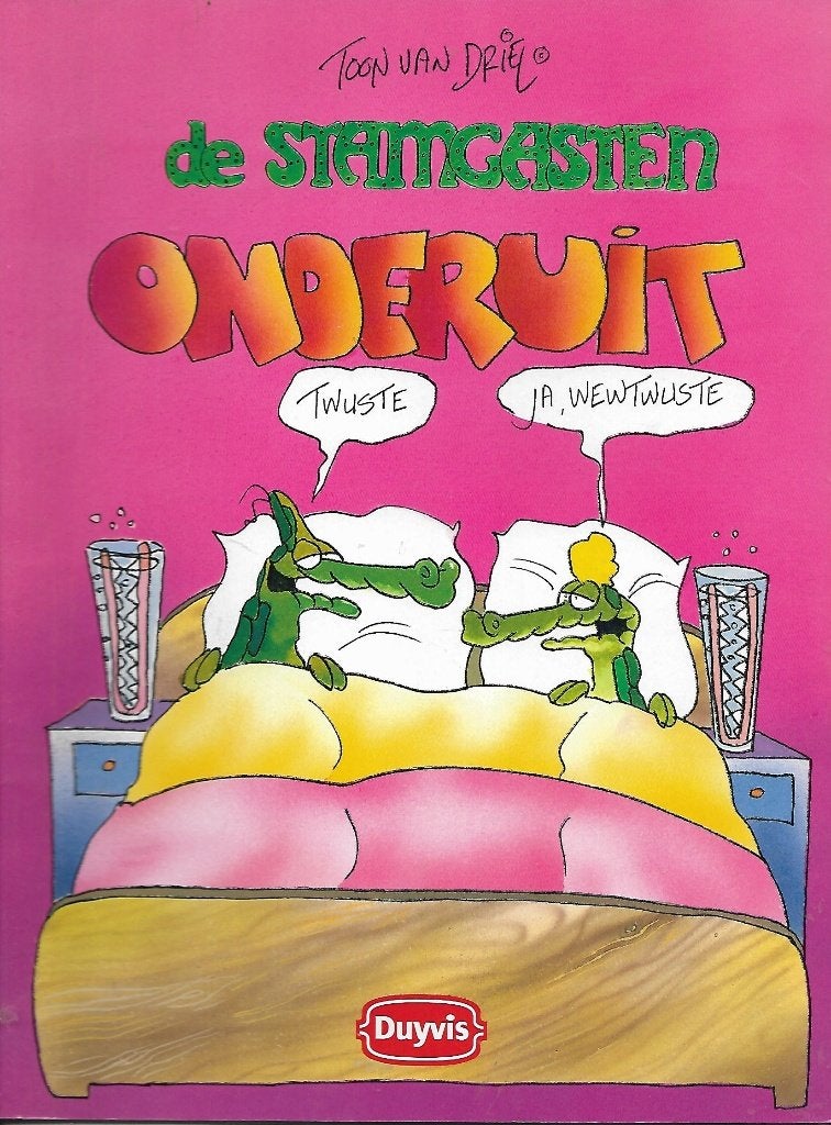 De Stamgasten - Onderuit (Duyvis), Eén stripboek, Ophalen of Verzenden, Gelezen