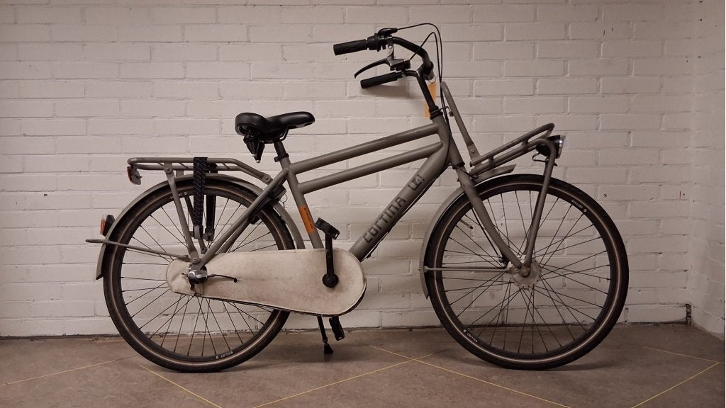 Cortina U4 24/42 3v Transportfiets Jongensfiets Mat Grijs, Fietsen en Brommers, Ophalen, Terugtraprem, 24 inch, Ravensburgstraat 8