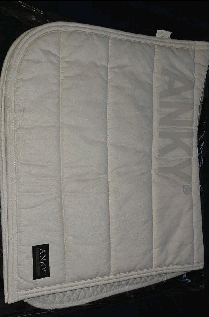 zagn Anky pad wit dressuur maat full, Full (L), Wit, Dressuurdekje, Ophalen of Verzenden