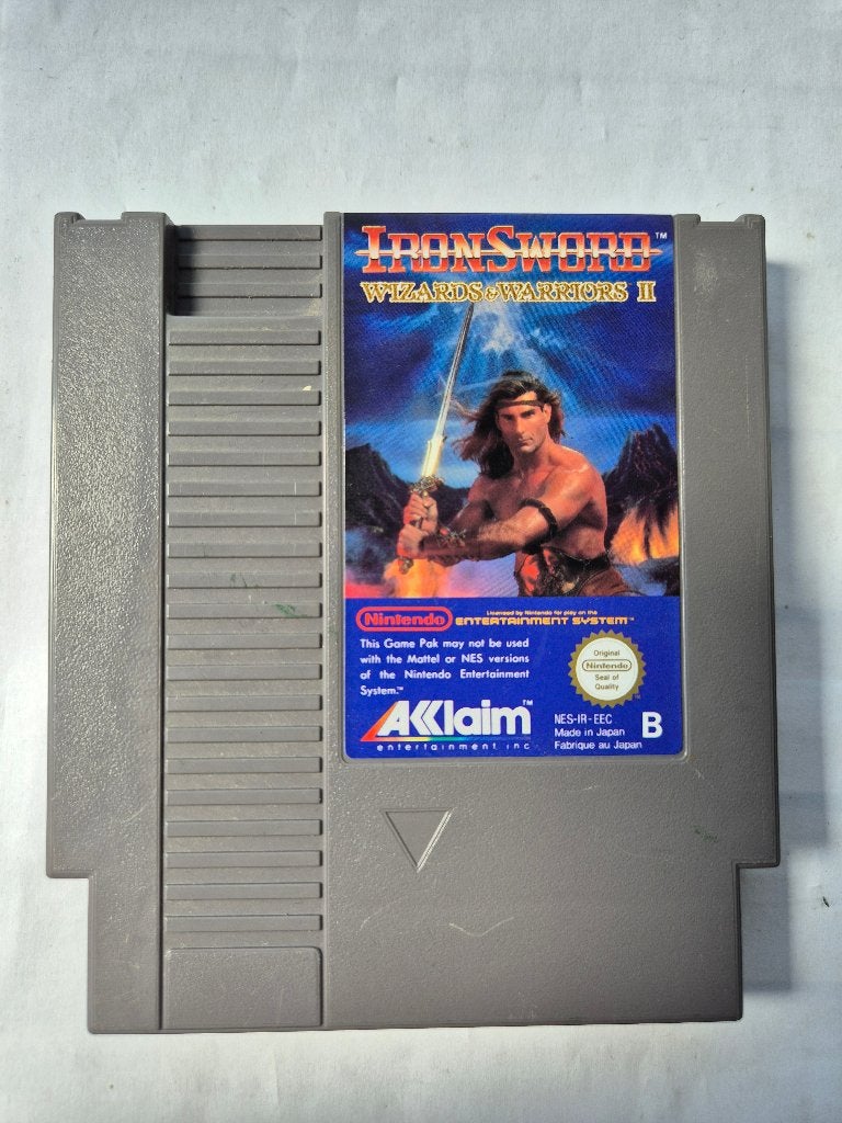 IRON SWORD wizards warriors II, Spelcomputers en Games, Games | Nintendo NES, Gebruikt, 1 speler, Ophalen of Verzenden, Vanaf 3 jaar