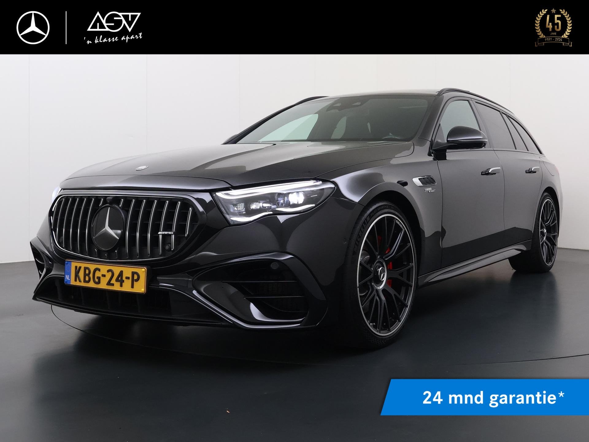 Mercedes-Benz E-klasse Estate AMG 53 4MATIC+ Night Edition |, Auto's, Automaat, Gebruikt, Leder en Stof, Plug-in hybride