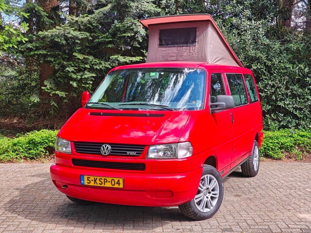 Volkswagen Transporter T4 camper 2.5 TDI 102PK Multivan, Caravans en Kamperen, Campers, Volkswagen, Tot en met 2, Bedrijf, Elektrische ramen