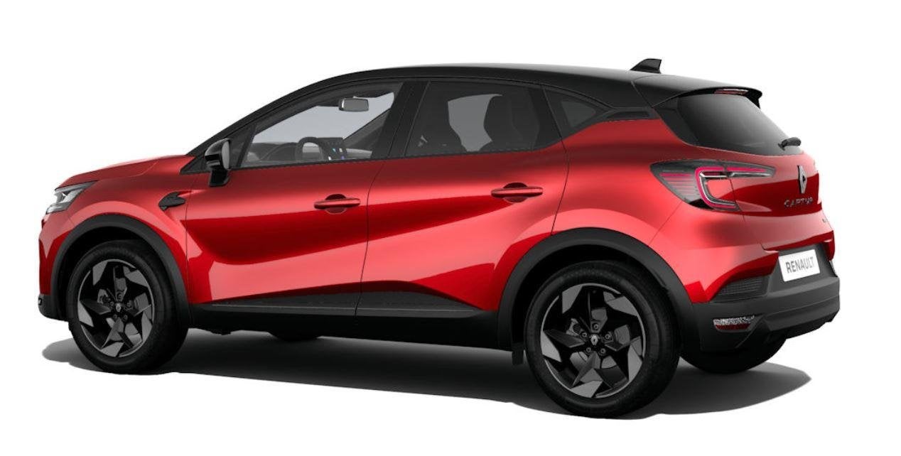Renault Captur E-Tech full hybrid 160 techno | Nu leverbaar, Auto's, 1789 cc, 4 cilinders, Leder en Stof, Bedrijf