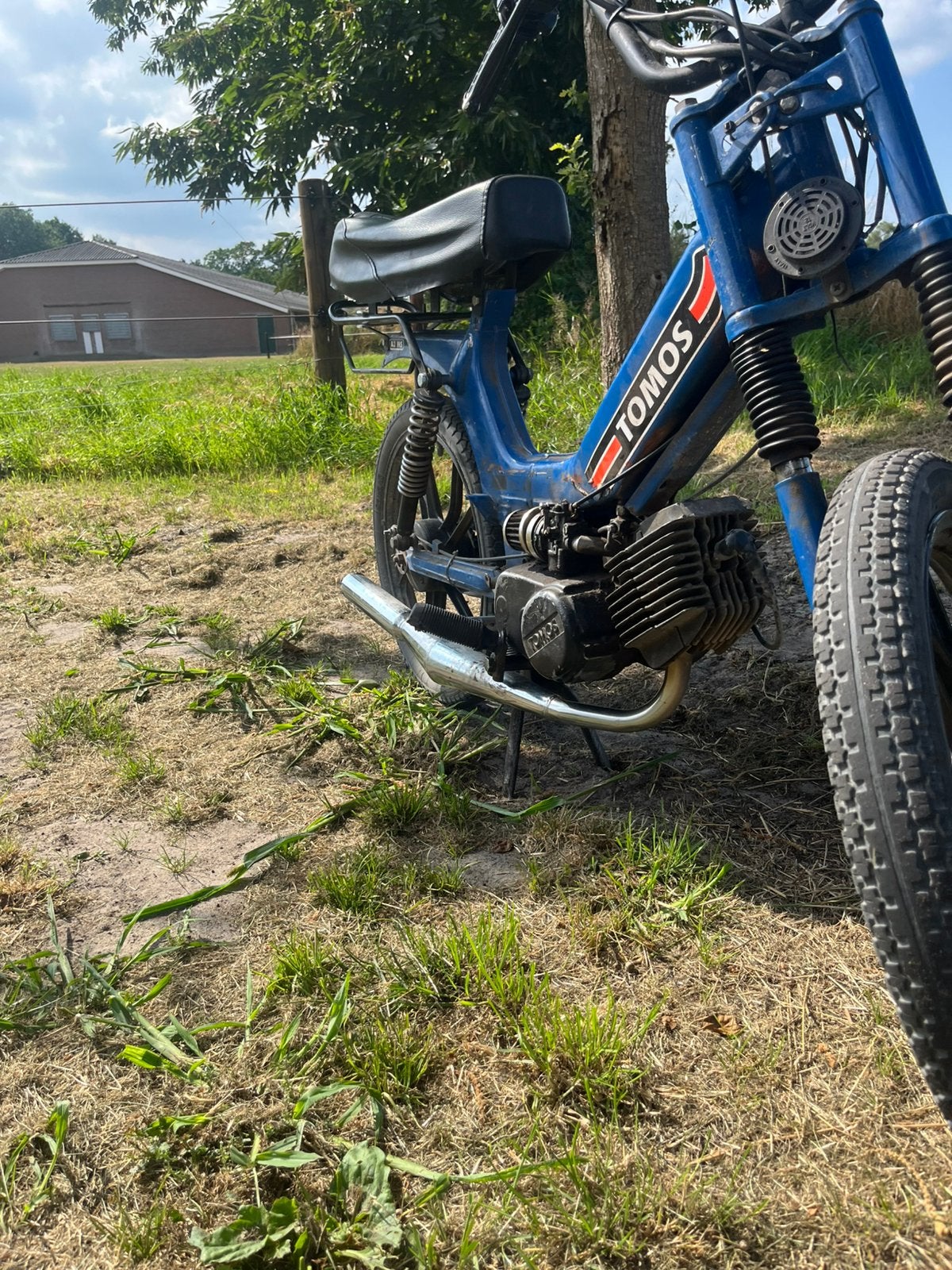 Tomos loopt goed, Fietsen en Brommers, Ophalen, Gebruikt, Overige typen