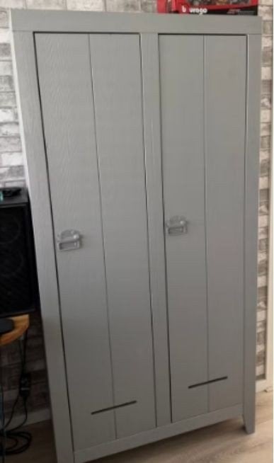 Woood kledingkast, Ophalen, 50 tot 100 cm, Zo goed als nieuw, 150 tot 200 cm