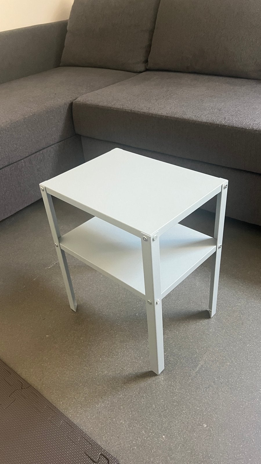 IKEA KNAARREVIK bijzettafel - Grijs, Ophalen, Minder dan 45 cm, Minder dan 55 cm, Metaal of Aluminium
