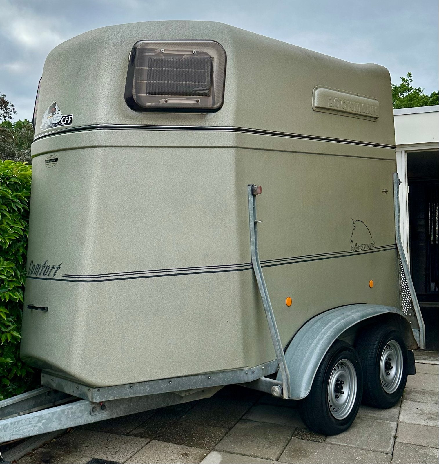 Böckmann Comfort 1,5 paards Paardentrailer, Auto diversen, Aanhangers en Bagagewagens, Ophalen, Gebruikt