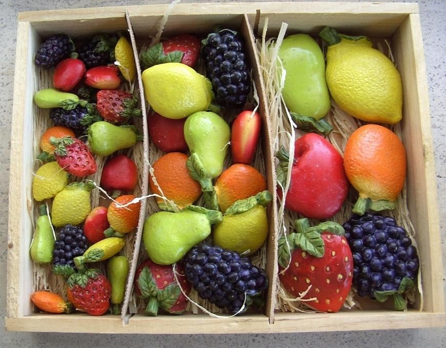 FRUIT DECO BAKJES MINI Nieuw, -, -, Nieuw, Ophalen of Verzenden