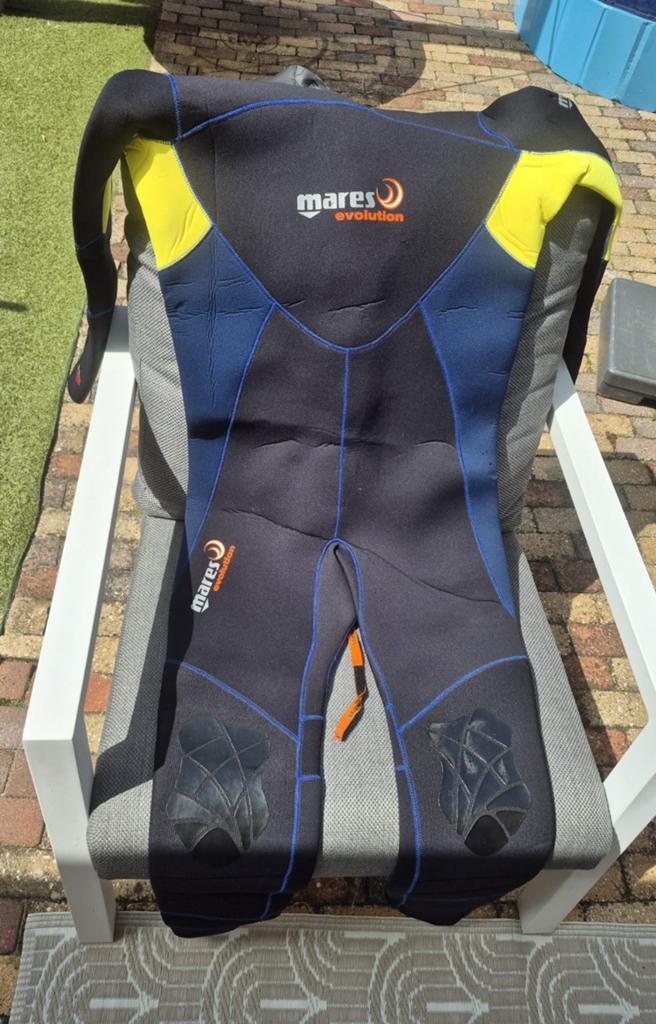 Mares Evolution 5mm duikpak - Maat 8, Ophalen of Verzenden, Gebruikt, Duikpak