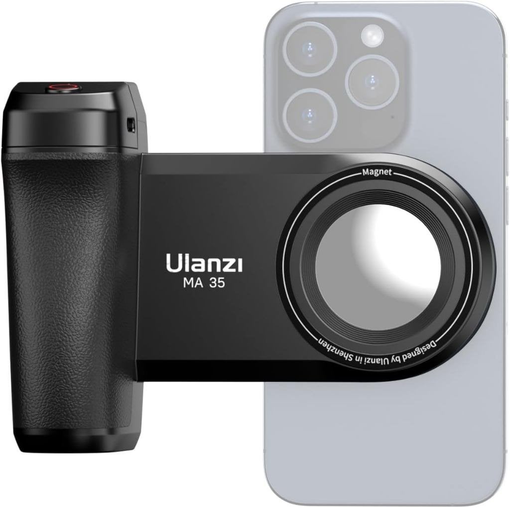 ULANZI MA35 SMARTPHONE CAMERA GRIP MAGNETISCH BLUETOOTH, Ophalen of Verzenden, Nieuw, Overige typen