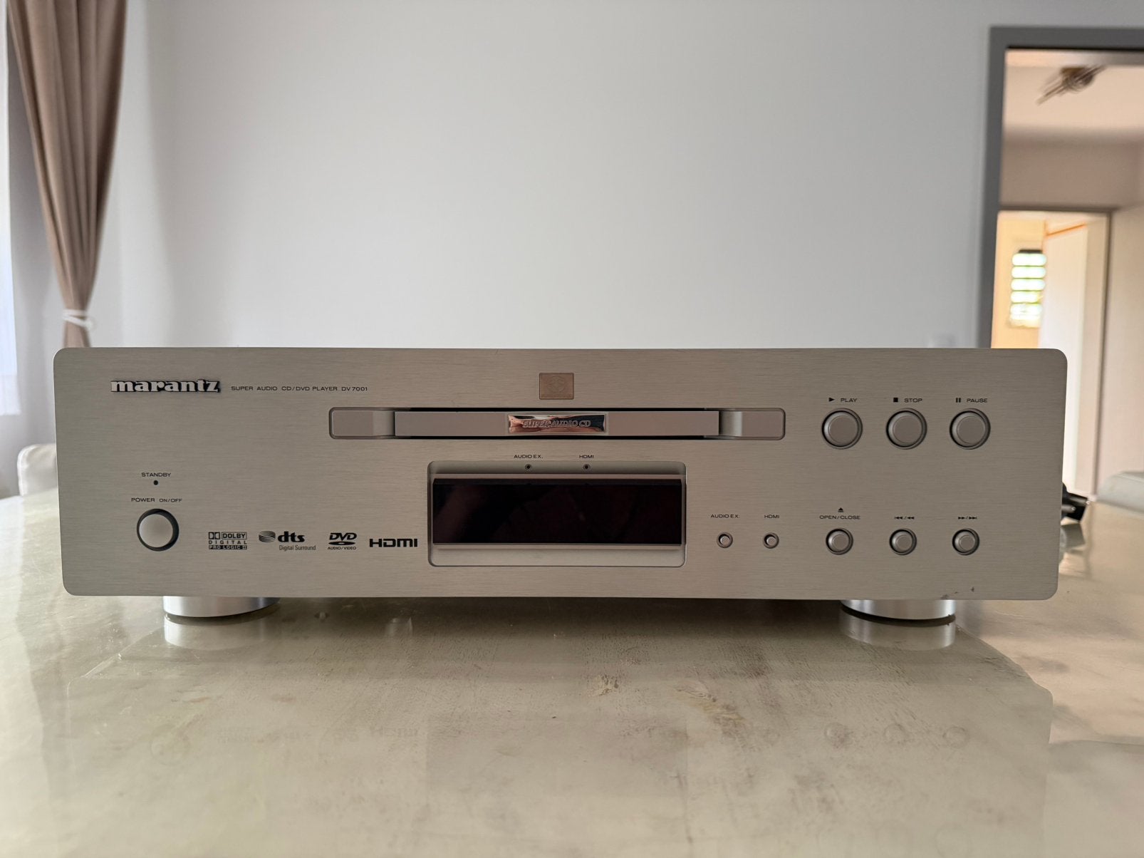 Marantz DV 7001 DVD, SACD,CD Speler met Afstandsbediening., Ophalen, Gebruikt, Dvd-speler