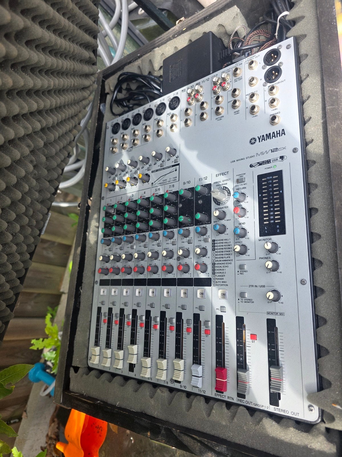 Yamaha MW12CX USB Mengpaneel met Effecten, Muziek en Instrumenten, Mengpanelen, Ophalen of Verzenden, Gebruikt, 10 tot 20 kanalen